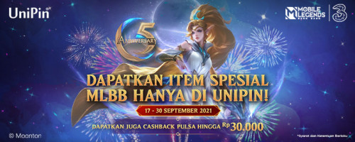 Dapatkan Beragam Keuntungan Saat Top Up MLBB Pakai Pulsa Tri di UniPin!